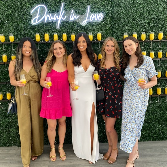 Zara fuchsia linen mini dress - Picture 4 of 5